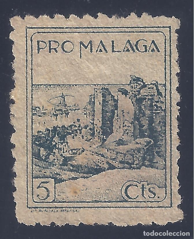 Sellos: PRO M&Aacute;LAGA 5 C&Eacute;NTIMOS. - Foto 1