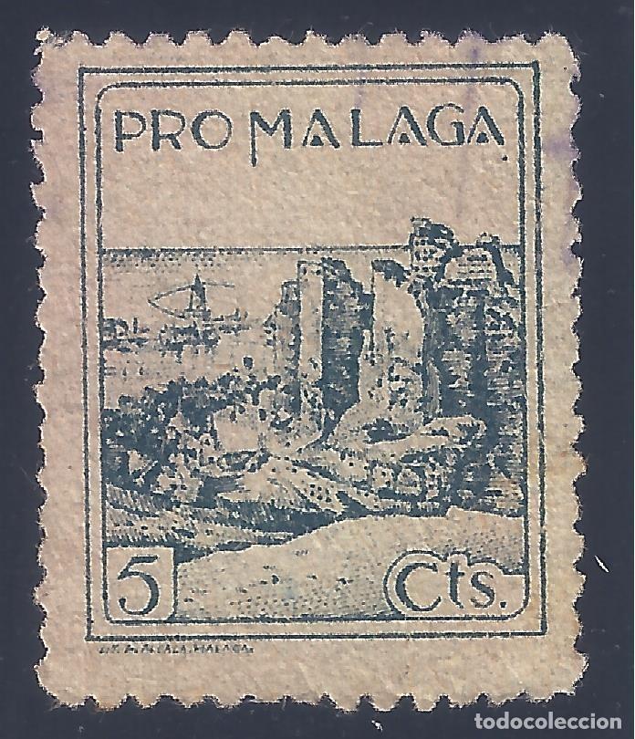 Sellos: PRO M&Aacute;LAGA 5 C&Eacute;NTIMOS. - Foto 1