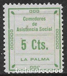 Selos: Guerra Civil, Sellos locales. Huelva, LA PALMA, FESOFI n&ordm; 6 *