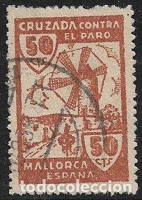 Selos: Guerra Civil, Sellos locales. Baleares, MALLORCA, FESOFI n&ordm; 55 (o)