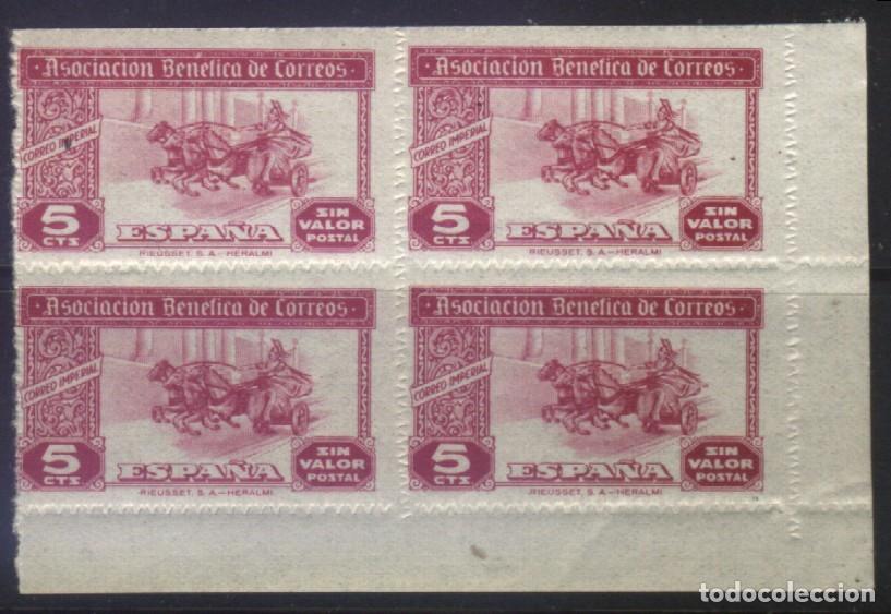 Timbres: S-10652- ASOCIACION BENEFICA DE CORREOS. CORREO IMPERIAL.