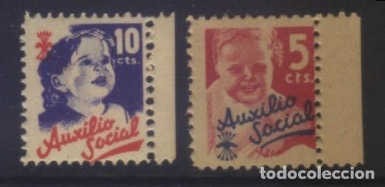 Briefmarken: S-10799- AUXILIO SOCIAL.