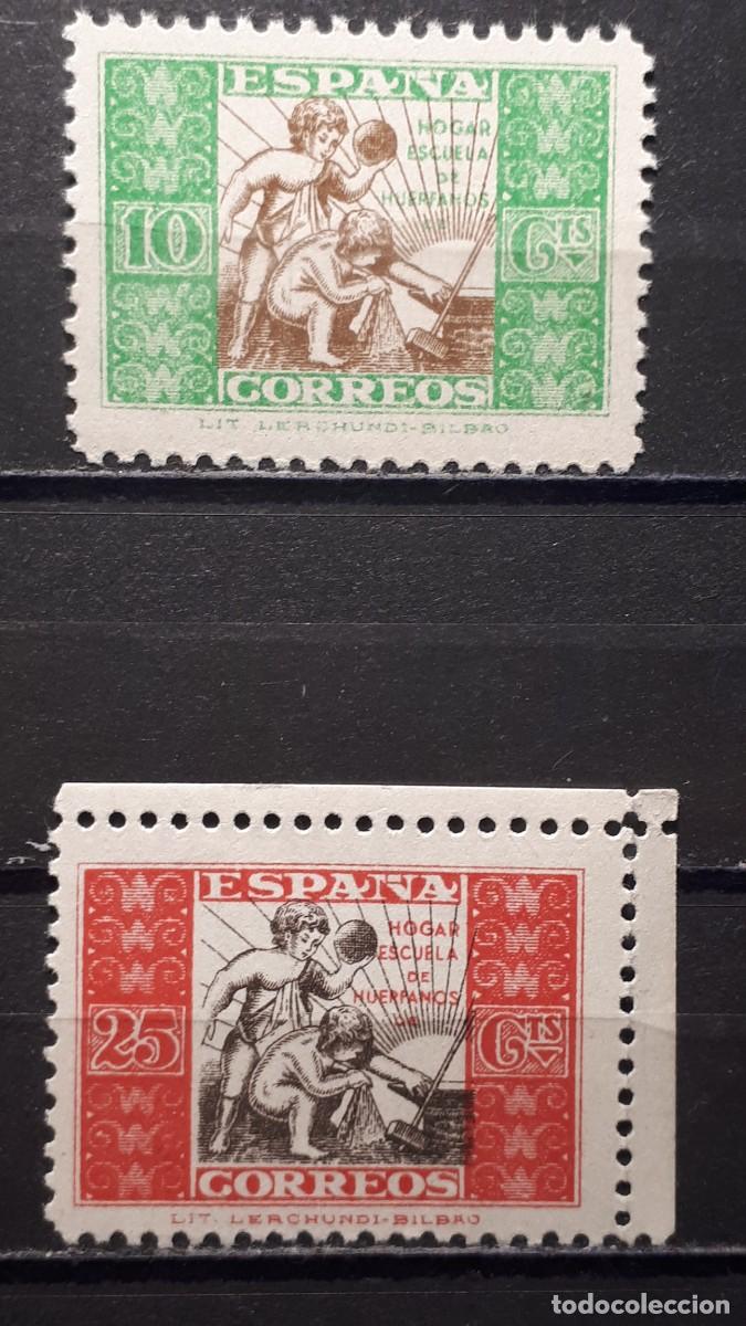 Briefmarken: ESPA&Ntilde;A. A&Ntilde;O 1937. **. Beneficencia. EDIFIL 10, 11.