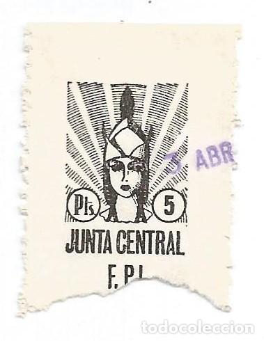Sellos: Junta Central. F.PI? 5Cts. - Foto 1