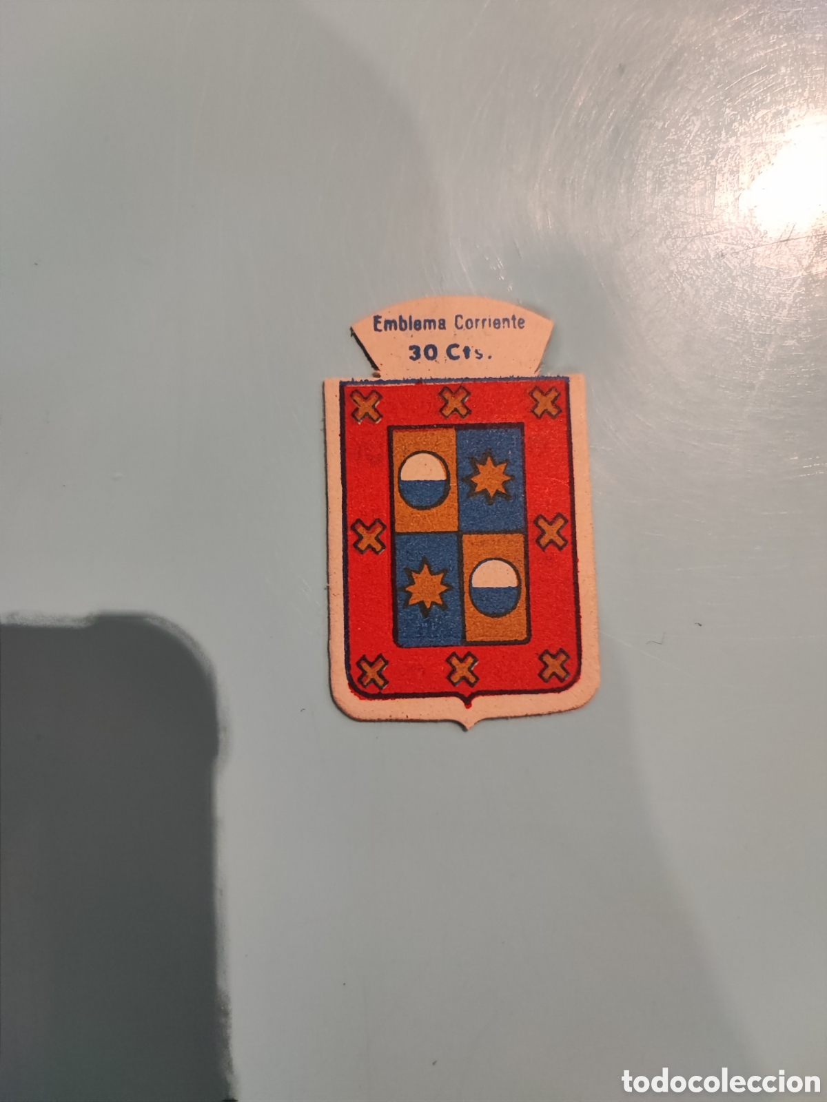 Briefmarken: Emblema corriente auxilio social serie B n⁰ 182. GAROSTEGUI.