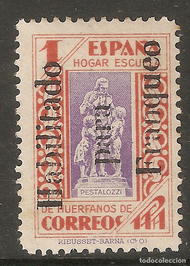 Briefmarken: BENEFICENCIA 1937 EDIFIL NE 13* CLAVE