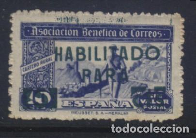 Timbres: S-10951- ASOCIACION BENEFICA DE CORREOS. CARTERO RURAL. HABILITADO.