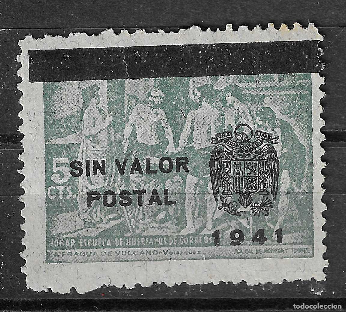 Timbres: BENEFICENCIA 1941 EDIFIL NE 35** SIN FIJASELLOS SOBRECARGA SIN VALOR POSTAL
