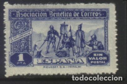 Timbres: S-11055- ASOCIACI&Oacute;N BEN&Eacute;FICA DE CORREOS. COMUNICACI&Oacute;N DE HOGUERAS. INDIAS.