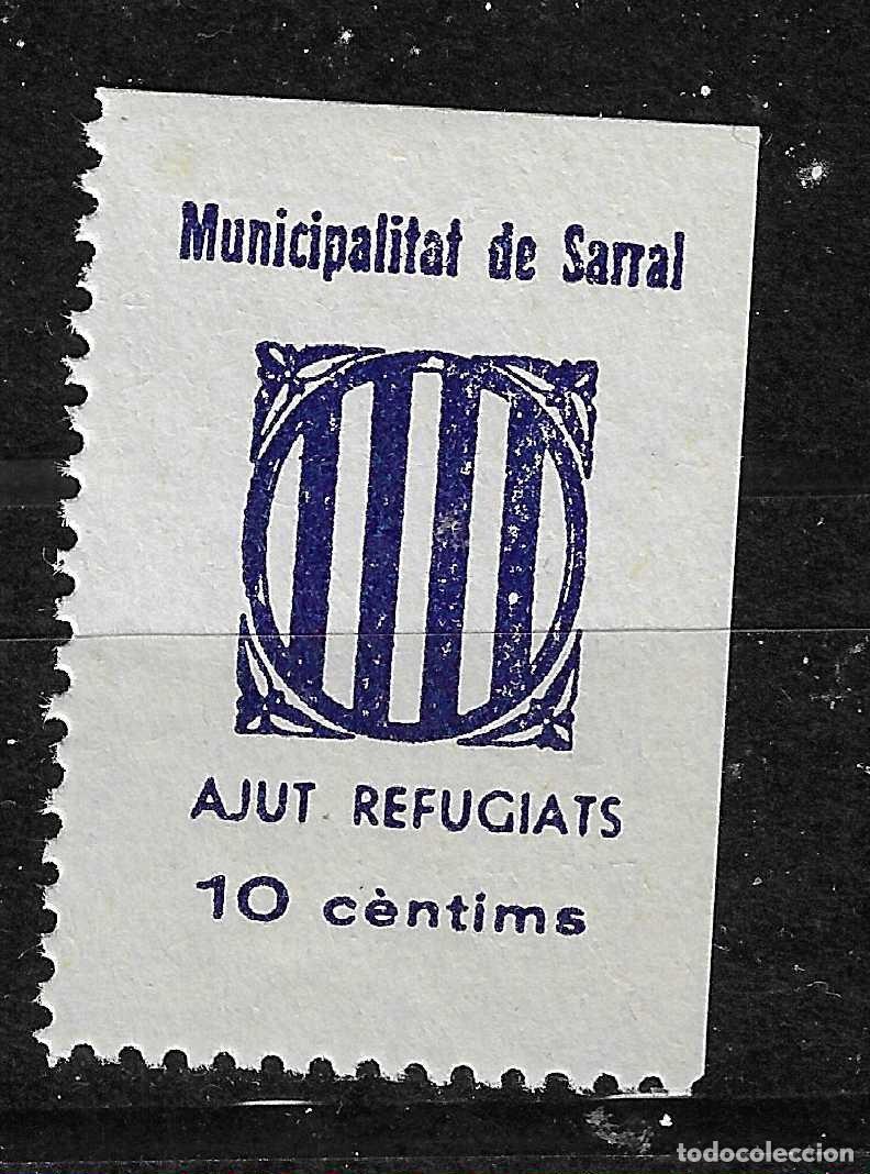 Sellos: AYUDA REFUGIADOS DE SARRAL - Foto 1