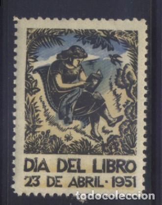 Sellos: S-11174- DIA DEL LIBRO. 1951. - Foto 1