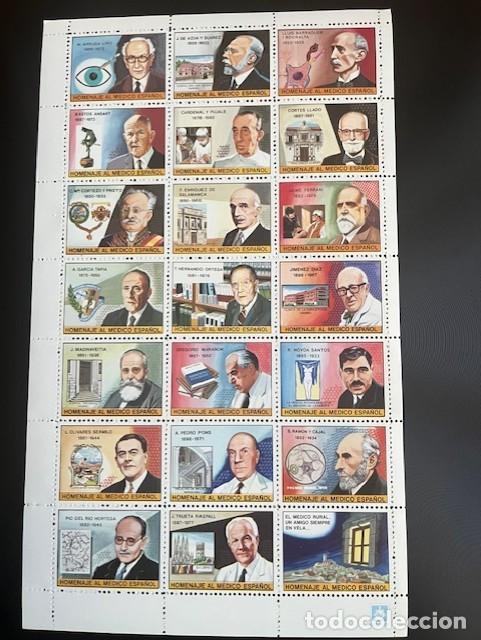 Sellos: homenaje al medico espa&ntilde;ol - Foto 1