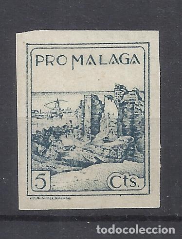 Sellos: pro malaga 5 cts sin dentar NUEVO* - Foto 1
