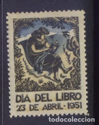 Sellos: S-11279- DIA DEL LIBRO. 1951. - Foto 1