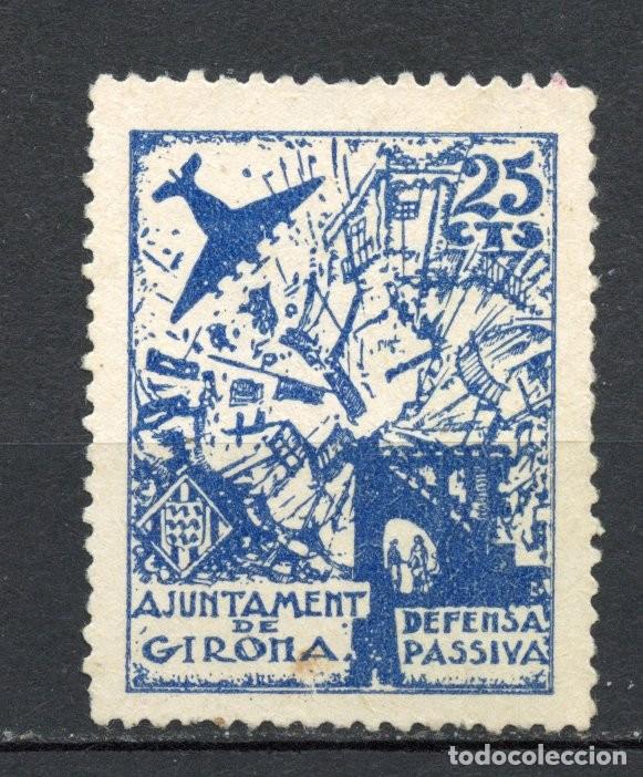 Briefmarken: GERONA - GIRONA SELLO LOCAL REPUBLICANO EDIFIL N&ordm; 2 PAPEL BLANCO