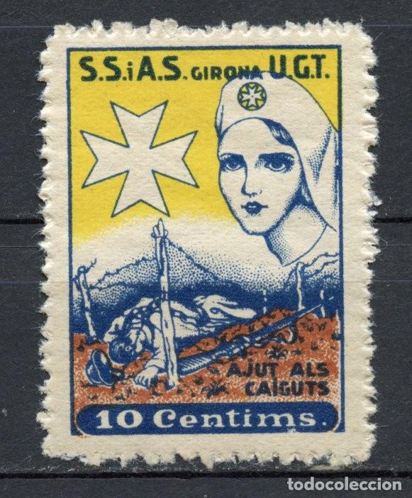 Briefmarken: GERONA - GIRONA SELLO LOCAL REPUBLICANO EDIFIL N&ordm; 7