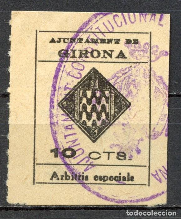 Briefmarken: GERONA - GIRONA SELLO LOCAL REPUBLICANO EDIFIL N&ordm; 8
