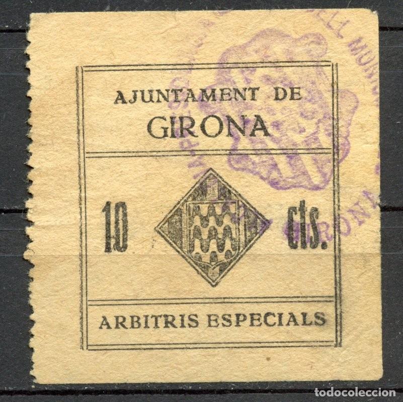 Briefmarken: GERONA - GIRONA SELLO LOCAL REPUBLICANO EDIFIL N&ordm; 12