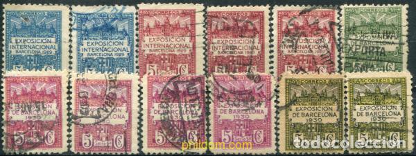 Briefmarken: 776801 USED ESPA&Ntilde;A. Barcelona 1929 EXPOSICION INTERNACIONAL DE BARCELONA 1929-1930