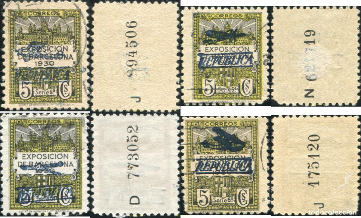 Briefmarken: 776809 USED ESPA&Ntilde;A. Barcelona 1932 EXPOSICION FILATELICA EN BARCELONA 1930