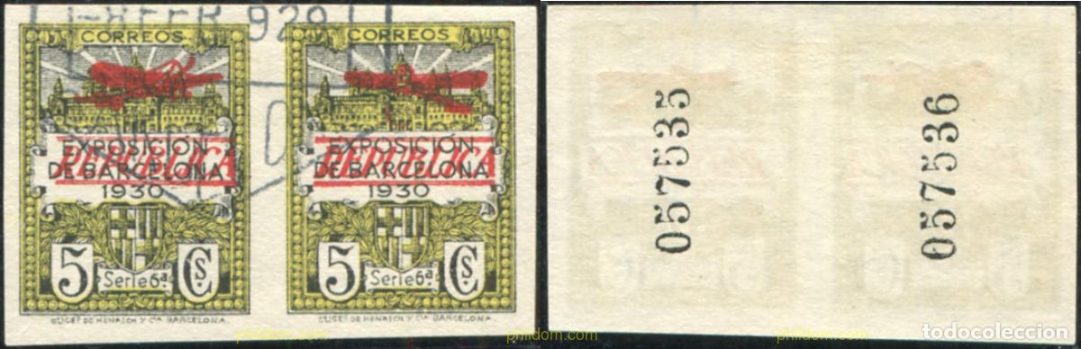 Briefmarken: 776814 USED ESPA&Ntilde;A. Barcelona 1932 EXPOSICION FILATELICA EN BARCELONA 1930