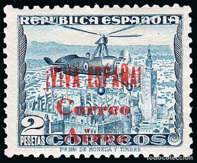 Selos: Espa&ntilde;a - Em. Local Patri&oacute;ticas - Burgos - Ed * 72 - 1937 - Habilitado