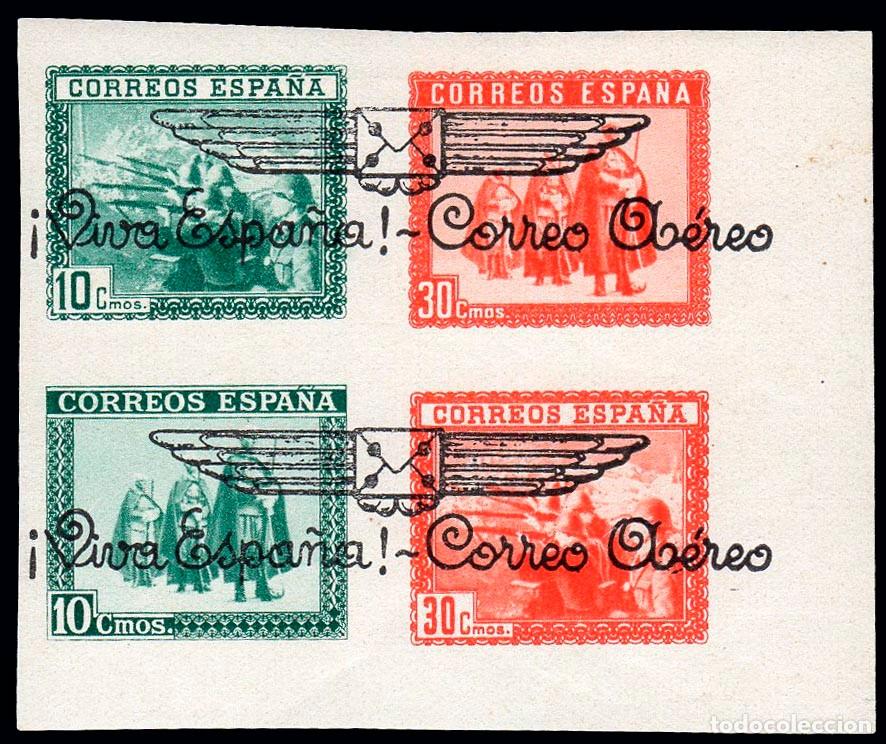 Briefmarken: Espa&ntilde;a - Em. Local Patri&oacute;ticas - Burgos - Edi * 99 - 1938 - Habilitado
