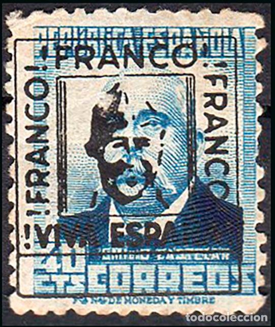 Selos: Espa&ntilde;a - Em. Local Patri&oacute;ticas - C&aacute;ceres - Edi * NE 2 - 1937 - No emitido