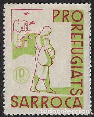 Timbres: Guerra Civil, locales, L&eacute;rida SARROCA, FESOFI n&ordm; 3 * * variedad