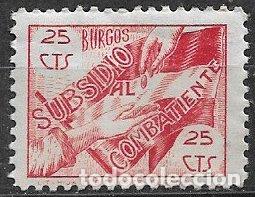 Selos: Guerra Civil, locales, Burgos, BURGOS, FESOFI n&ordm; 17 * *