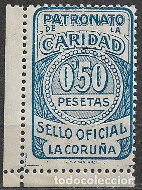 Briefmarken: Guerra Civil, locales, Coru&ntilde;a, CORU&Ntilde;A, FESOFI n&ordm; 78 * *