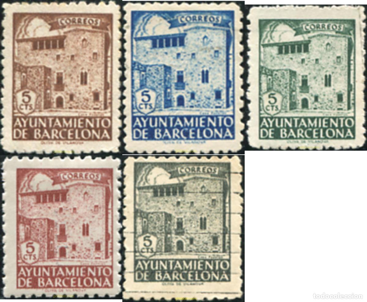 Briefmarken: 776928 USED ESPA&Ntilde;A. Barcelona 1943 CASA PADELLAS