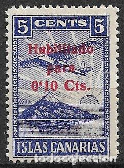 Stamps: Guerra Civil, locales, Canarias, CANARIAS, FESOFI n&ordm; 25 * *