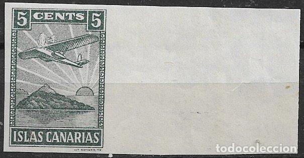 Briefmarken: Guerra Civil, locales, Canarias, CANARIAS, FESOFI n&ordm; 7s * *