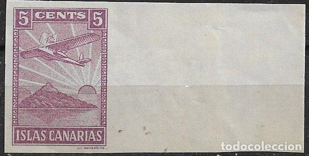 Briefmarken: Guerra Civil, locales, Canarias, CANARIAS, FESOFI n&ordm; 12s * *