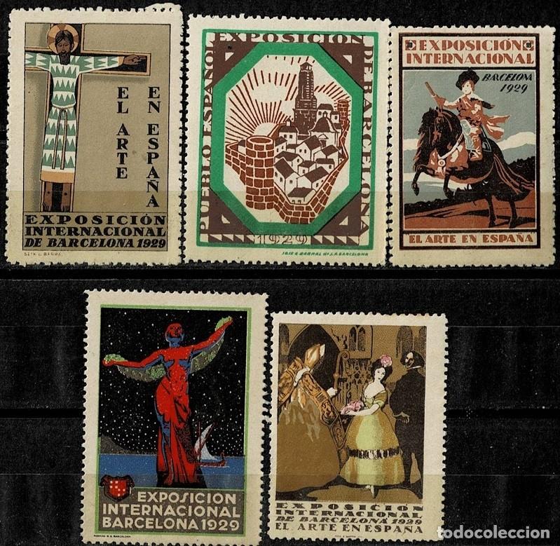 Sellos: 0022 EXPOSICION INTERNACIONAL DE BARCELONA 1929