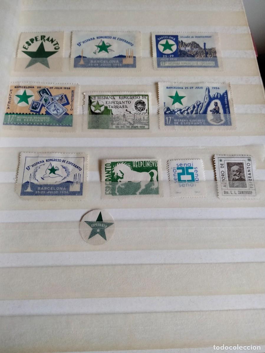 Sellos: ANTIGUAS VI&Ntilde;ETAS DE ESPERANTO - Foto 1