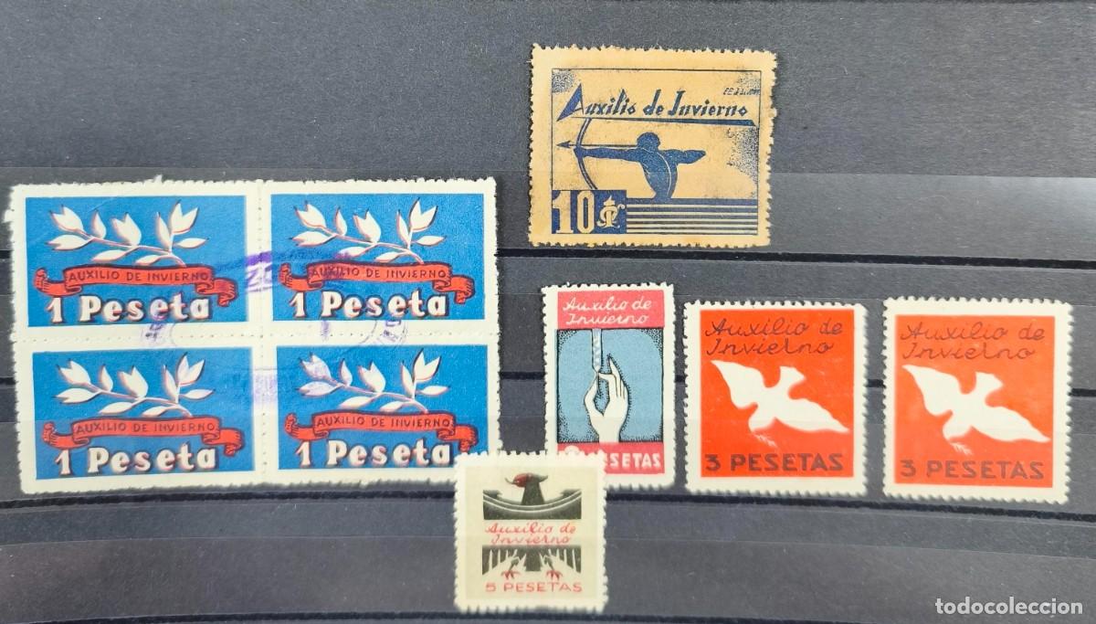 Sellos: AUXILIO DE INVIERNO. LOTE DE CONJUNTO. - Foto 1