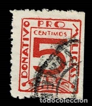 Briefmarken: CL4-20-03 Guerra Civil SUECA (Valencia) 5 cts. Donativo PRO MILICIAS Fesofi n&ordm;  13