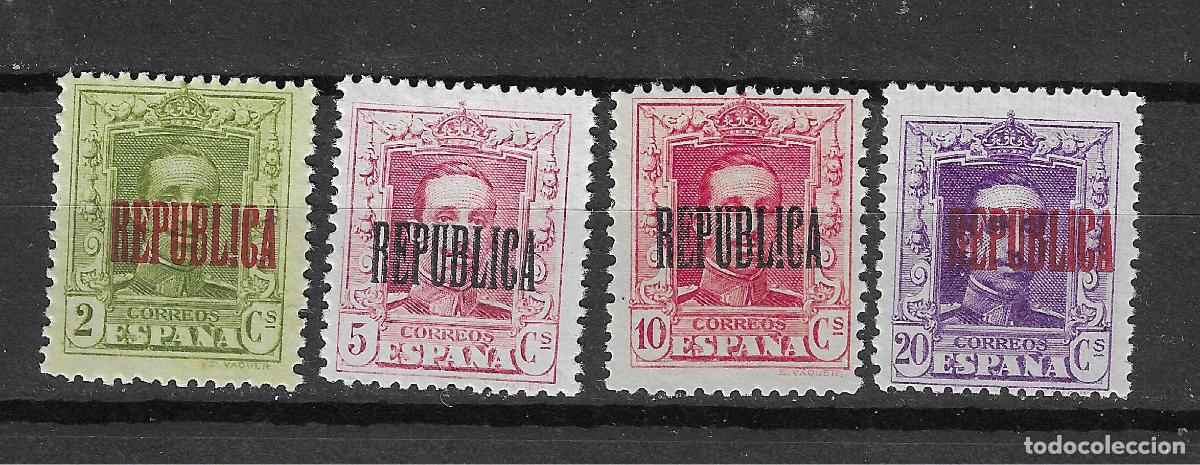 Briefmarken: EMISIONES LOCALES REPUBLICANAS BARCELONA EDIFIL 1/4* COMPLETA VALOR 240 &euro;