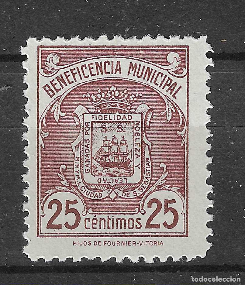 Selos: EMISIONES LOCALES Y VI&Ntilde;ETAS SAN SEBASTIAN