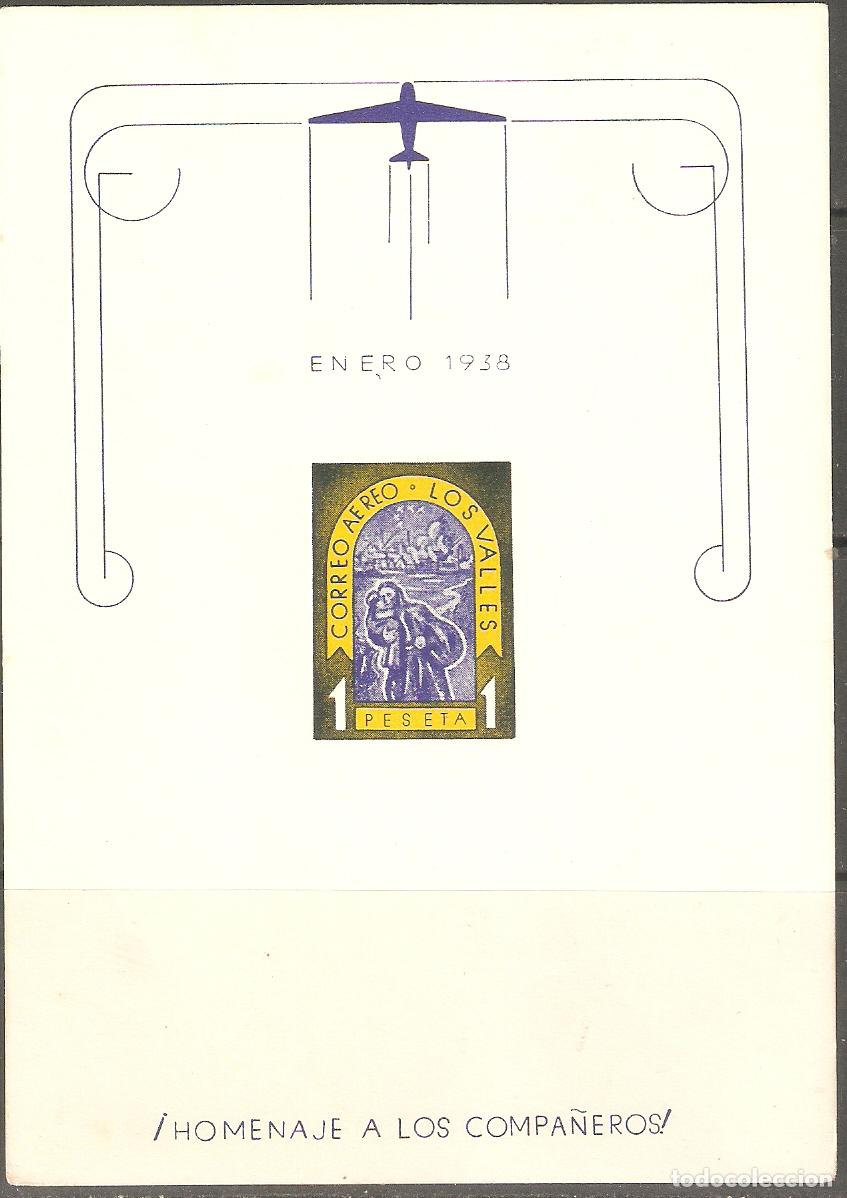 Briefmarken: PATRIOTICOS Y VI&Ntilde;ETAS HOJITA LOS VALLES