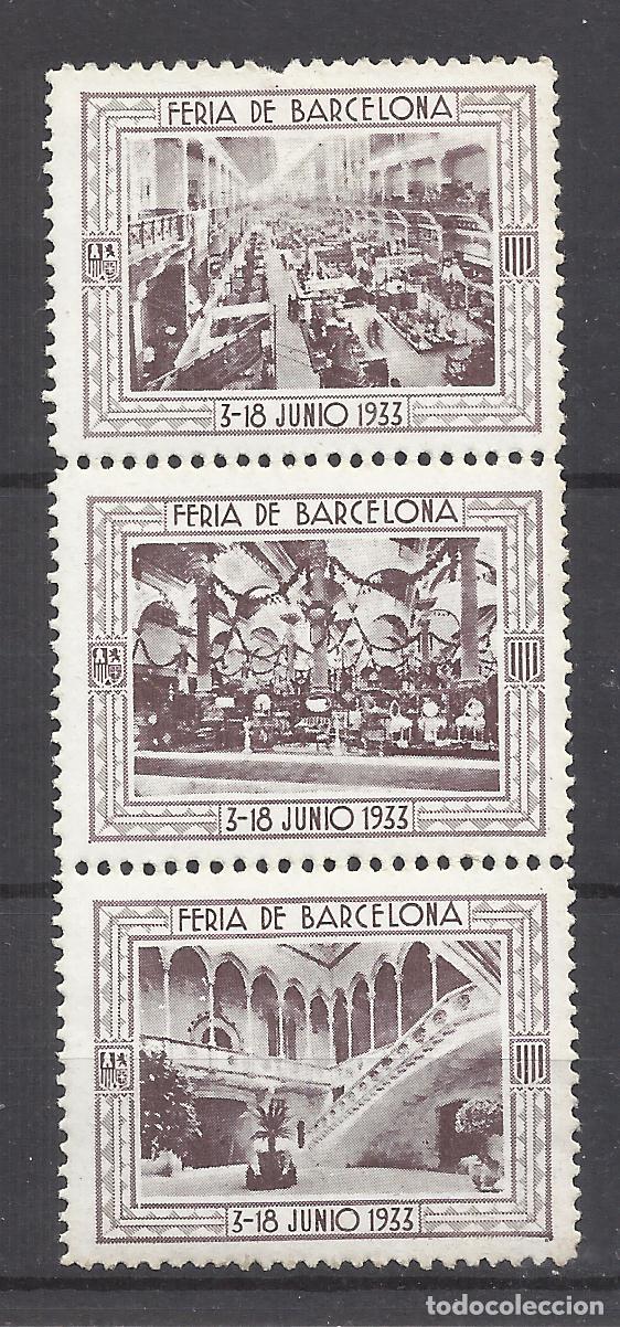 Francobolli: feria de barcelona 1933 nuevos*