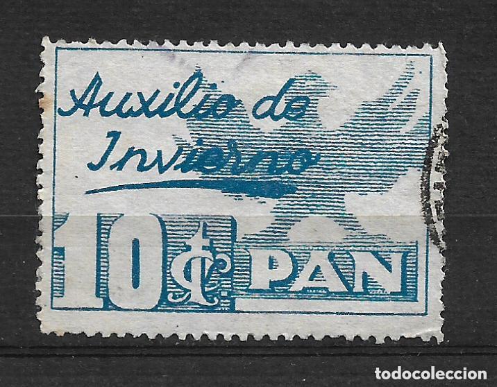 Sellos: espa&ntilde;a guerra civil auxilio de invierno 10 cts usado - 1/14