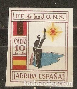 Timbres: LOCALES Y VI&Ntilde;ETAS CADIZ SIN DENTAR