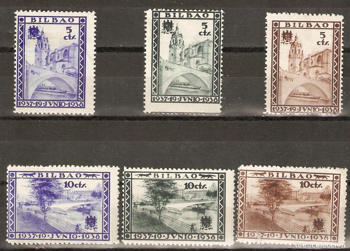 Timbres: LOCALES Y VI&Ntilde;ETAS SERIE DE BILBAO