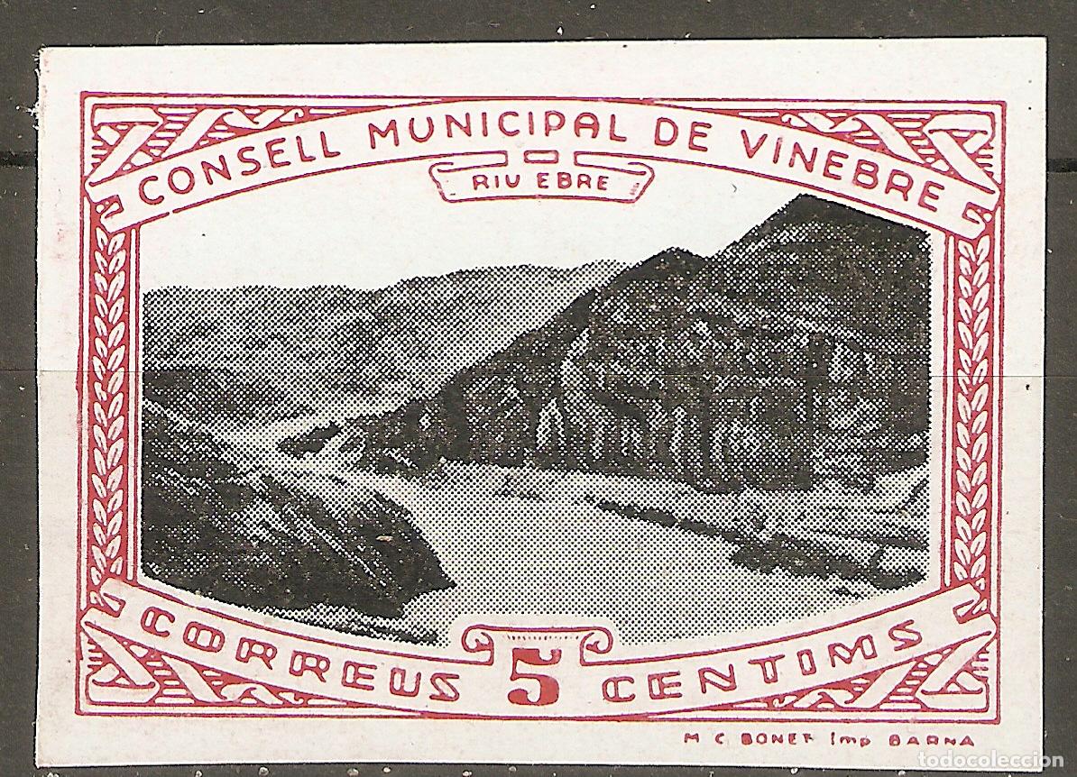 Sellos: LOCALES Y VI&Ntilde;ETAS VINEBRE SIN DENTAR