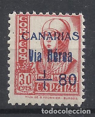 Sellos: canarias correo aereo 1938 edifil 50 nuevo** valor 2022 catalogo 3.- euros