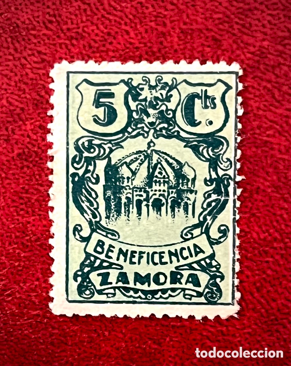 Sellos: Curioso sello Guerra Civil Zamora 1936