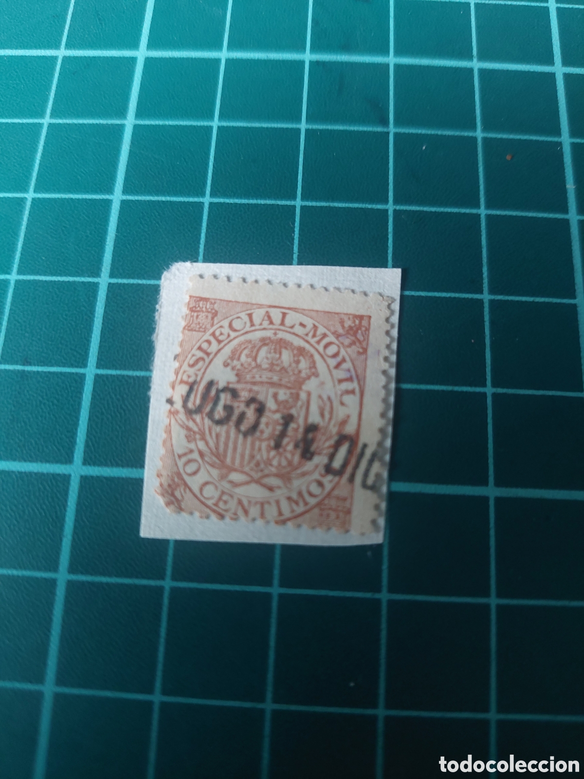 Sellos: ESPECIAL MOVIL ESCUDO ESPA&Ntilde;A USADO LUGO 10 c&eacute;ntimos